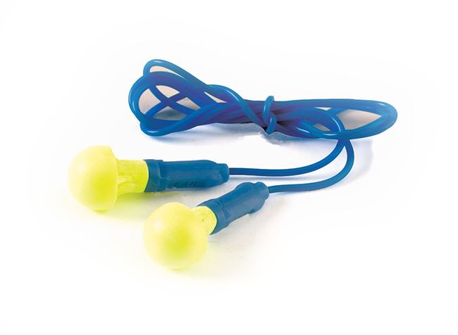 3M E-A-R Push-Ins Earplugs - Corded (100 Pack)