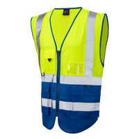 Leo Workwear Lynton Leo Ecoviz Superior Waistcoat