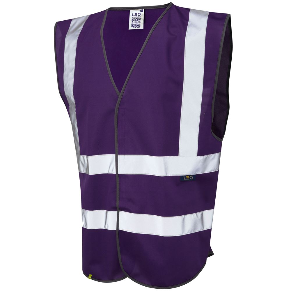 Leo Workwear Pilton Leo Ecoviz Reflective Waistcoat