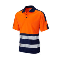 Leo Workwear Watersmeet Leo Ecoviz Performance+ Dual Colour Polo Shirt