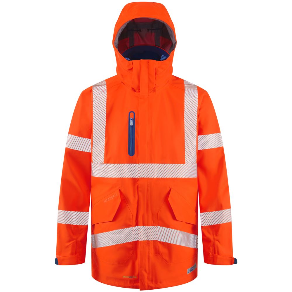 Leo Workwear Marisco Leo Ltec 20K High Performance Breathable Waterproof Hi Vis