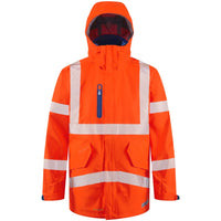 Leo Workwear Marisco Leo Ltec 20K High Performance Breathable Waterproof Hi Vis