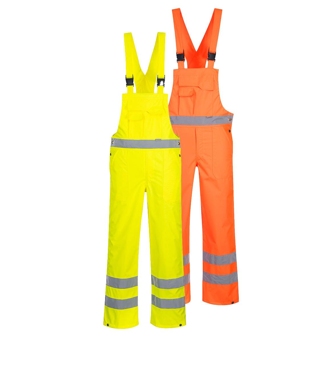 Portwest Hi-Vis Bib & Brace - Unlined