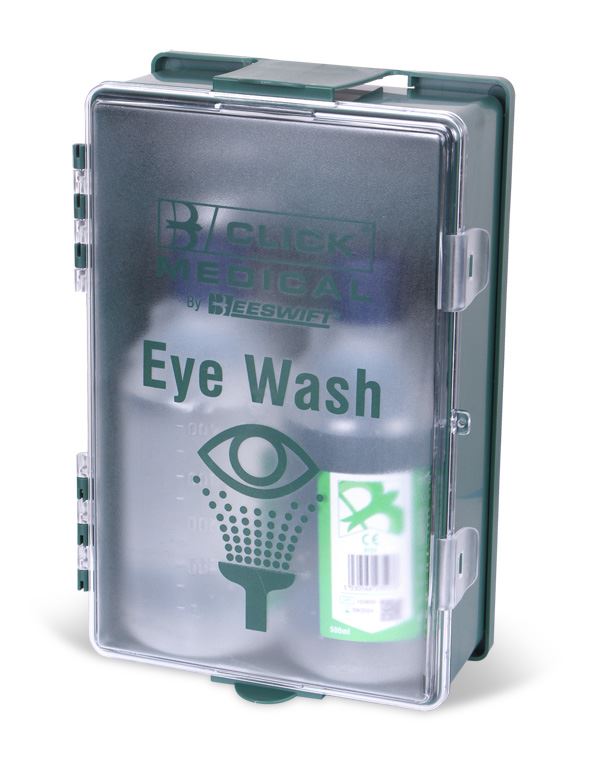 Beeswift Eyewash Boxed Station with 2 x 500ml