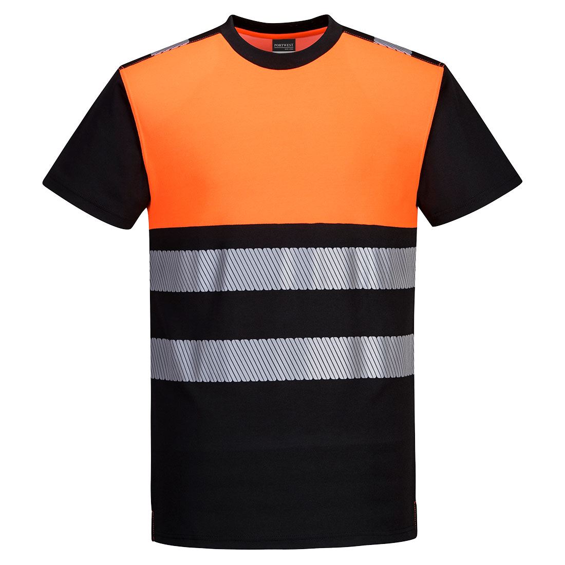 Portwest PW3 Hi-Vis Class 1 Short Sleeve T-Shirt