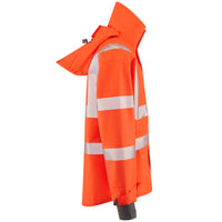 Leo Workwear Dartmoor Leo Ecoviz 15K Performance+ Breathable Bomber Jacket Hi Vis Class 3
