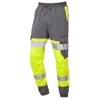 Leo Workwear Hawkridge Leo Ecoviz High Performance 4X Stretch Trouser Hi Vis Jogging