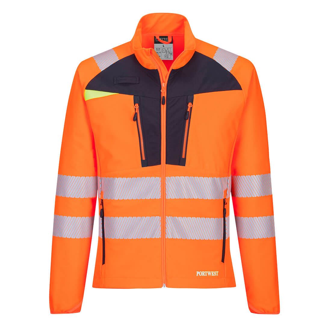 Portwest DX4 Hi-Vis Zip Base Layer