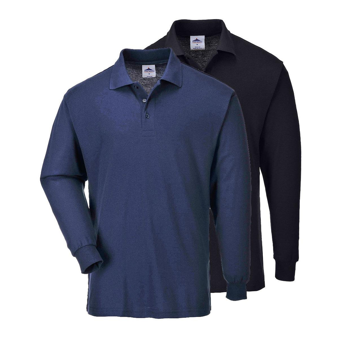 Portwest Genoa Long Sleeved Polo Shirt