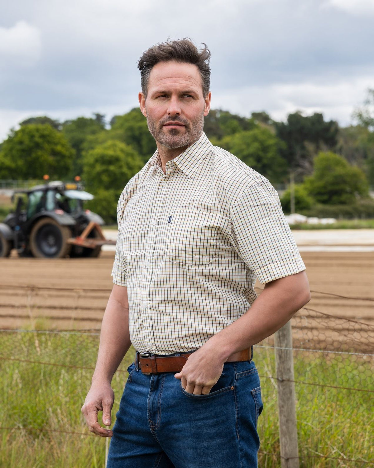 Champion Tattersall Short Sleeve Shirt