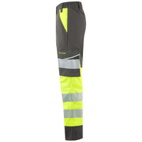 Leo Workwear Winswell Leo Ecoviz Womens Lightweight Polyester Stretch Cargo Trouser Hi Vis