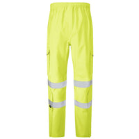 Leo Workwear Appledore Leo Ecoviz 4K Cargo Overtrouser Waterproof Reflective