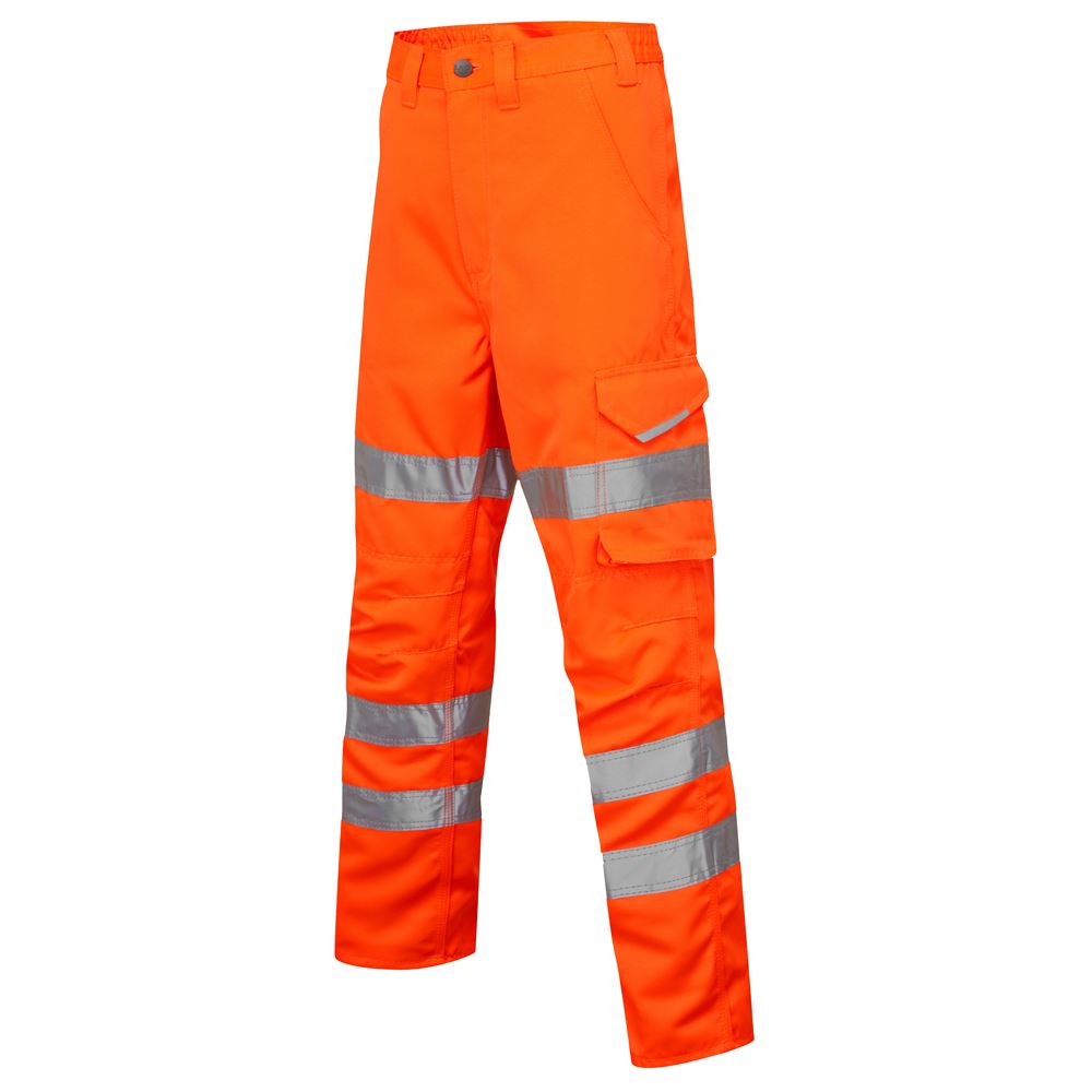 Leo Workwear Pennymoor Leo Ecoviz Womens Poly/Cotton Cargo Trouser