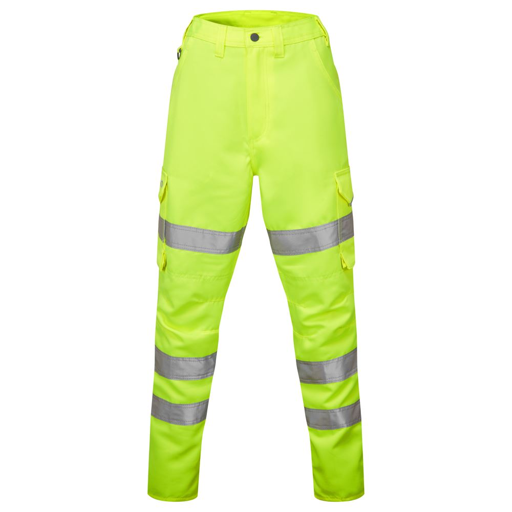 Leo Workwear Pennymoor Leo Ecoviz Womens Poly/Cotton Cargo Trouser