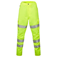 Leo Workwear Pennymoor Leo Ecoviz Womens Poly/Cotton Cargo Trouser