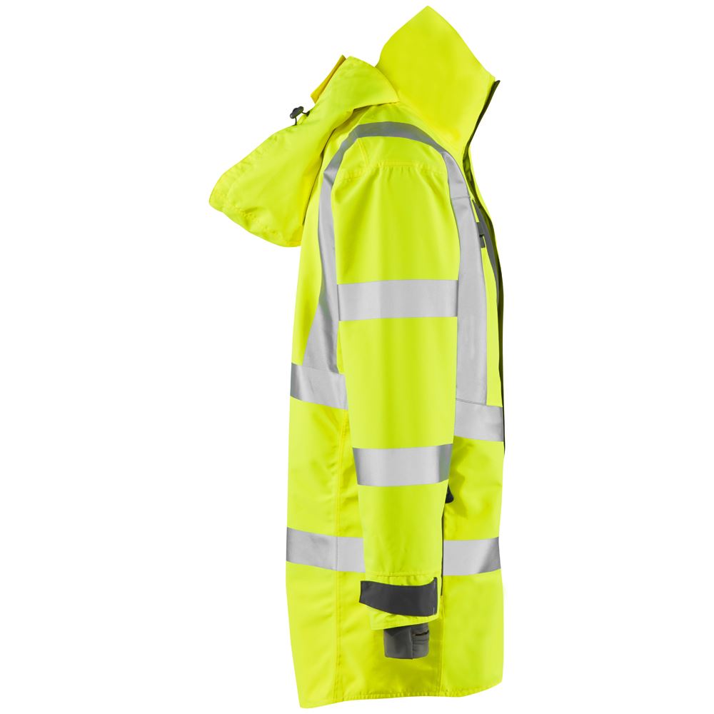 Leo Workwear Eastleigh Leo Ecoviz 10K Performance Breathable Anorak Hi Vis Jacket Coat