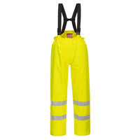 Portwest Bizflame Rain Lined Hi-Vis Antistatic Flame Resistant Trouser