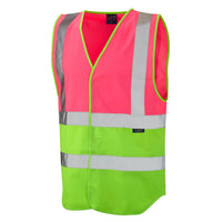 Leo Workwear Pilton Leo Ecoviz Reflective Waistcoat