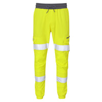 Leo Workwear Hawkridge Leo Ecoviz High Performance 4X Stretch Trouser Hi Vis Jogging
