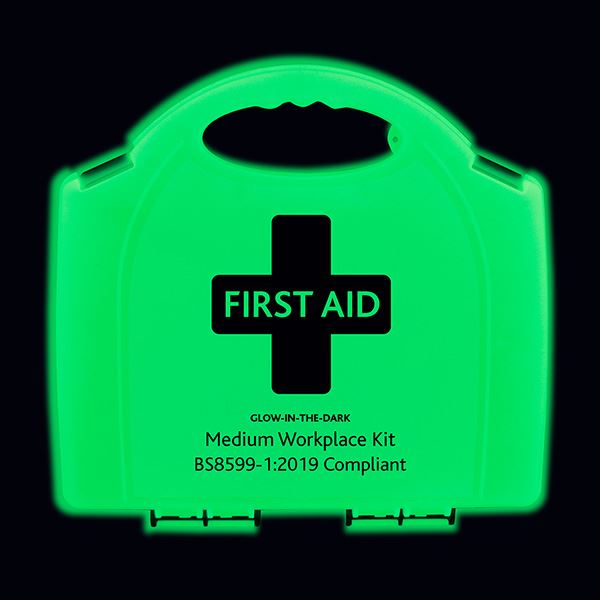 Beeswift BS8599-1:2019 Medium Workplace Glow in the Dark First Aid Kit
