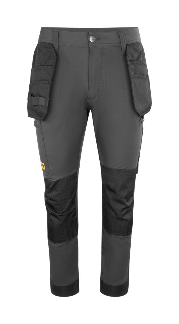 JCB Workwear Mens 4-Way Stretch Holster Pocket Trousers