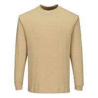 Portwest Flame Resistant Anti-Static Long Sleeve T-Shirt