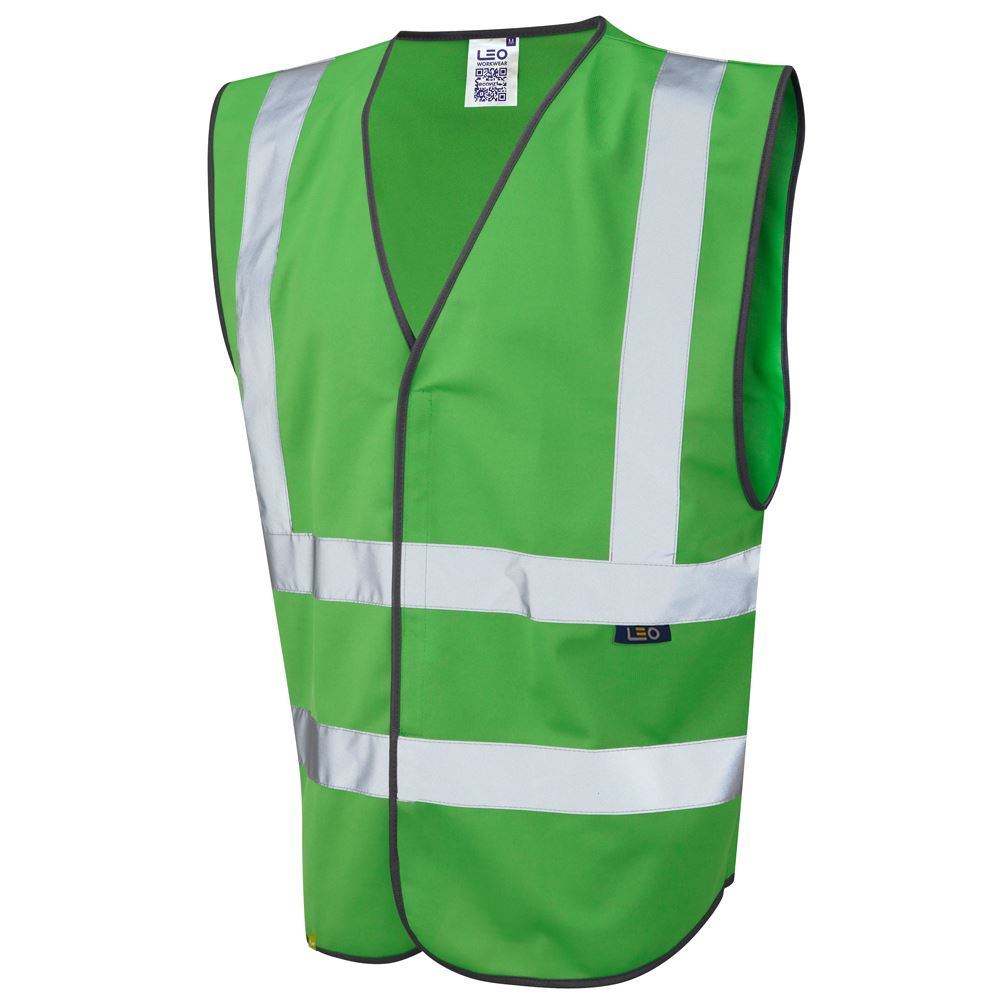 Leo Workwear Pilton Leo Ecoviz Reflective Waistcoat