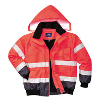 Portwest Hi-Vis Contrast Bomber JacketS