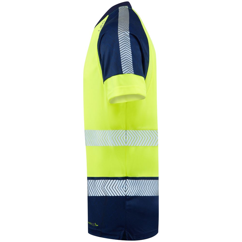 Leo Workwear Forda Leo Ecoviz Performance+ Dual Colour T-Shirt