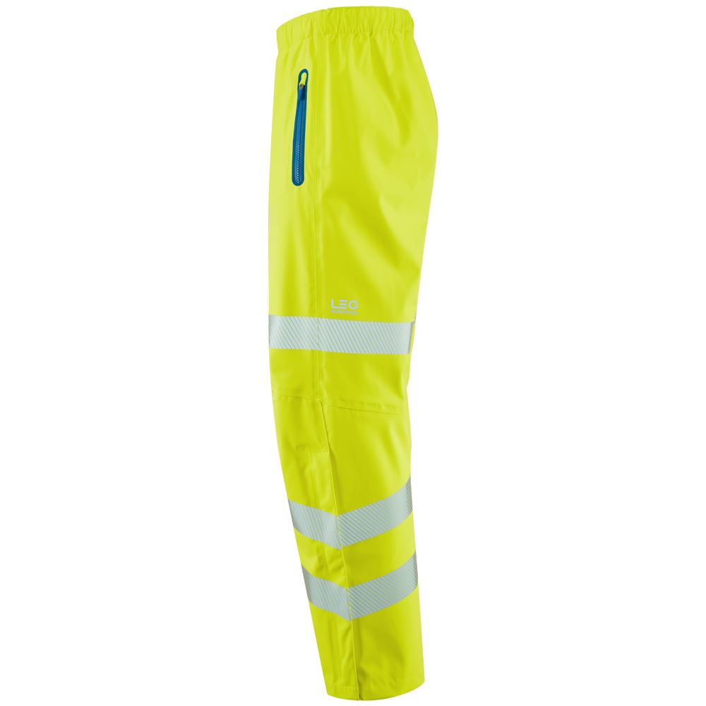 Leo Workwear Lundy Leo Ltec 20K High Performance Breathable Waterproof Overtrouser