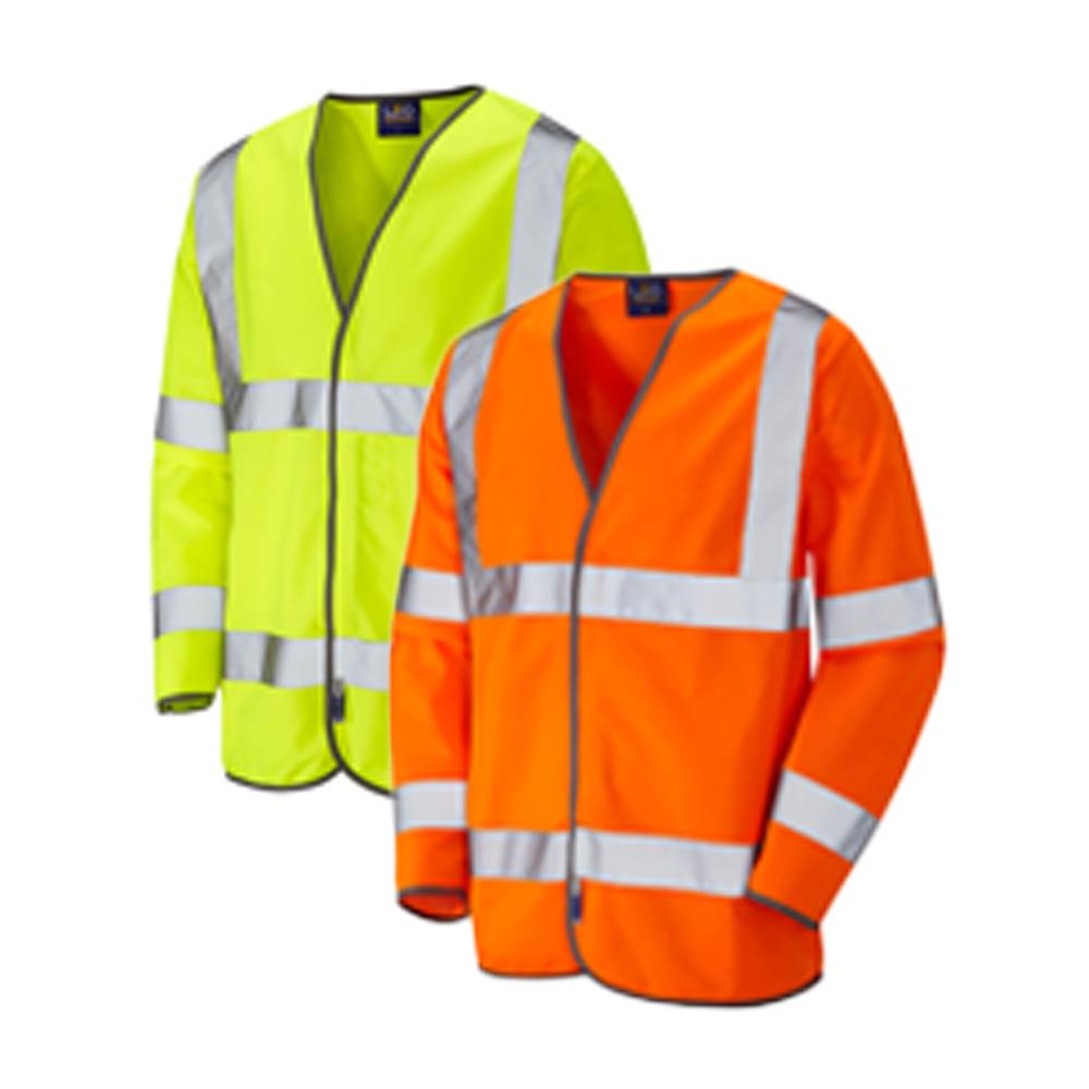 Leo Workwear Shirwell Leo Ecoviz Sleeved Waistcoat