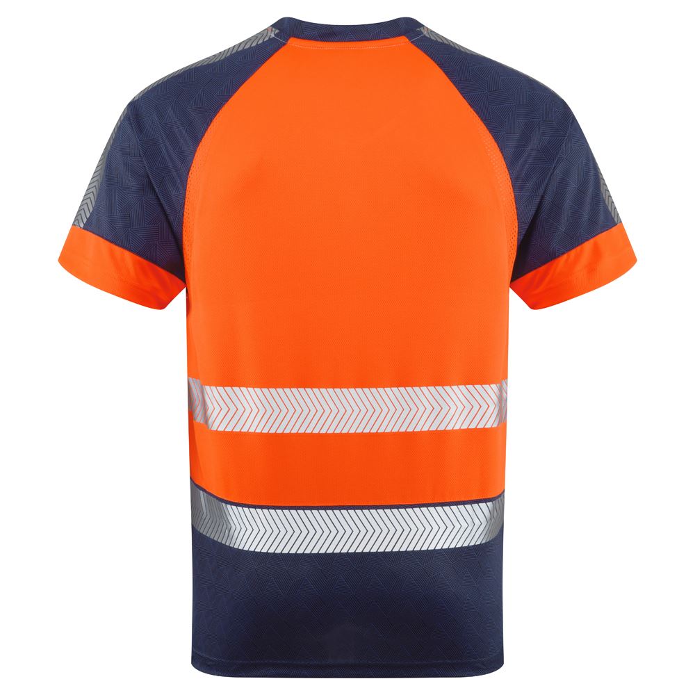 Leo Workwear Forda Leo Ecoviz Performance+ Dual Colour T-Shirt
