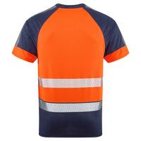 Leo Workwear Forda Leo Ecoviz Performance+ Dual Colour T-Shirt