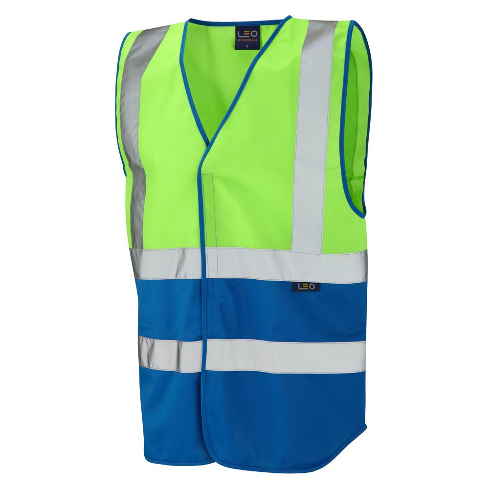 Leo Workwear Pilton Leo Ecoviz Reflective Waistcoat