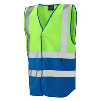Leo Workwear Pilton Leo Ecoviz Reflective Waistcoat