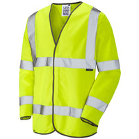 Leo Workwear Shirwell Leo Ecoviz Sleeved Waistcoat