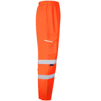 Leo Workwear Appledore Leo Ecoviz 4K Cargo Overtrouser Waterproof Reflective
