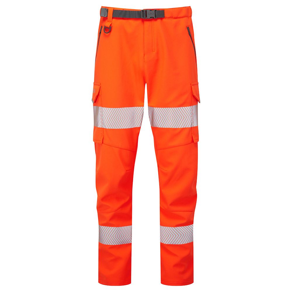 Leo Workwear Starcross Leo Ecoviz Womens Stretch Work Trouser Class 2 Hi Vis