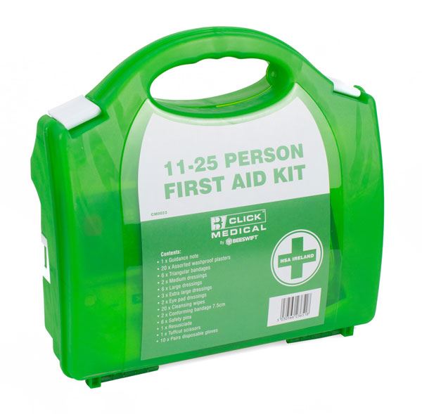Beeswift 11-25 Person Irish First Aid Kit with Eyewash & Burn Dressings