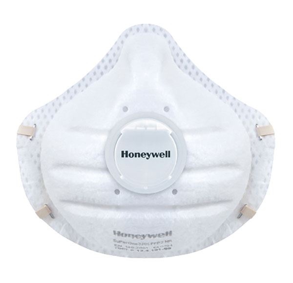 Honeywell 3206 Superone FFP2 Dolomite Valved Moulded Respirator