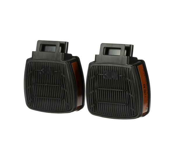 3M D8055 Secure Click Dual Flow A2 Filter (8 Pack)