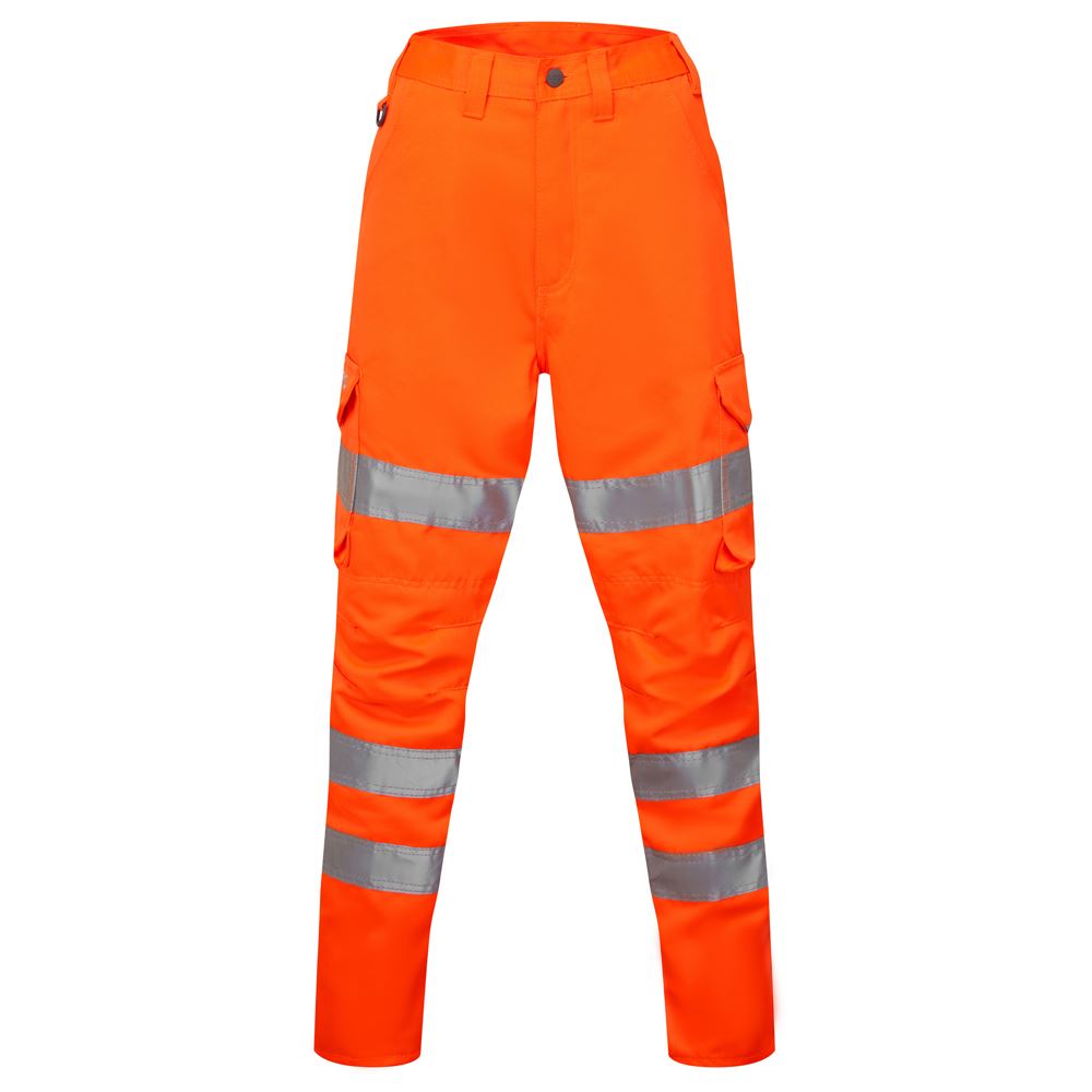 Leo Workwear Pennymoor Leo Ecoviz Womens Poly/Cotton Cargo Trouser
