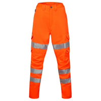 Leo Workwear Pennymoor Leo Ecoviz Womens Poly/Cotton Cargo Trouser