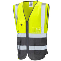 Leo Workwear Lynton Leo Ecoviz Superior Waistcoat