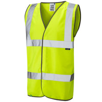 Leo Workwear Tarka Leo Ecoviz Waistcoat Hi Vis Superior