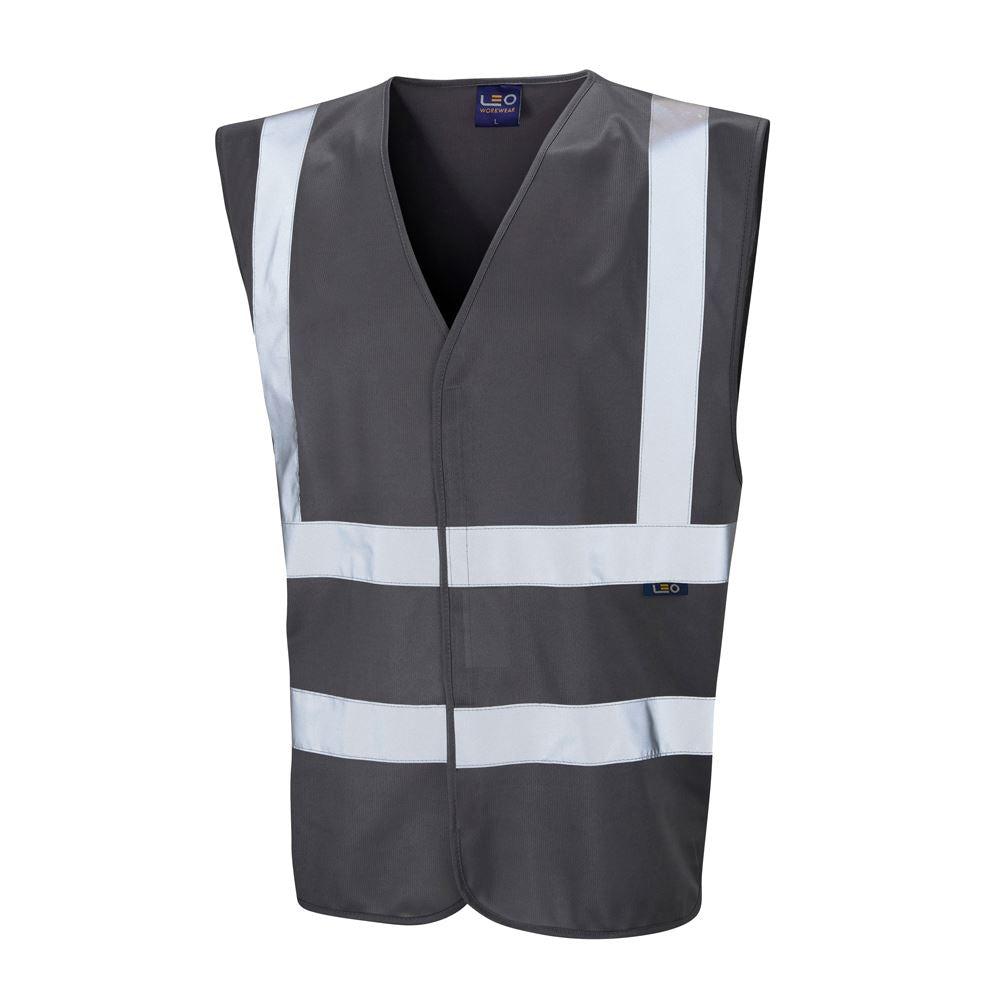 Leo Workwear Pilton Leo Ecoviz Reflective Waistcoat