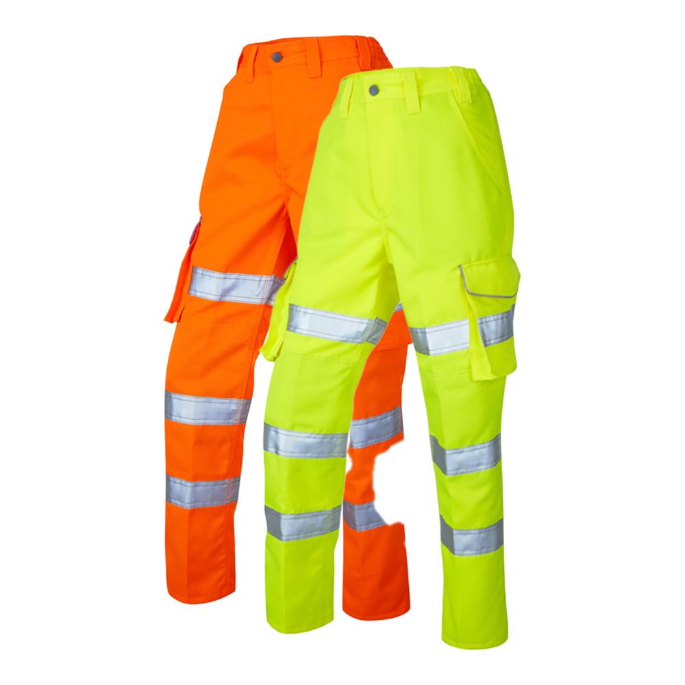 Leo Workwear Pennymoor Leo Ecoviz Womens Poly/Cotton Cargo Trouser