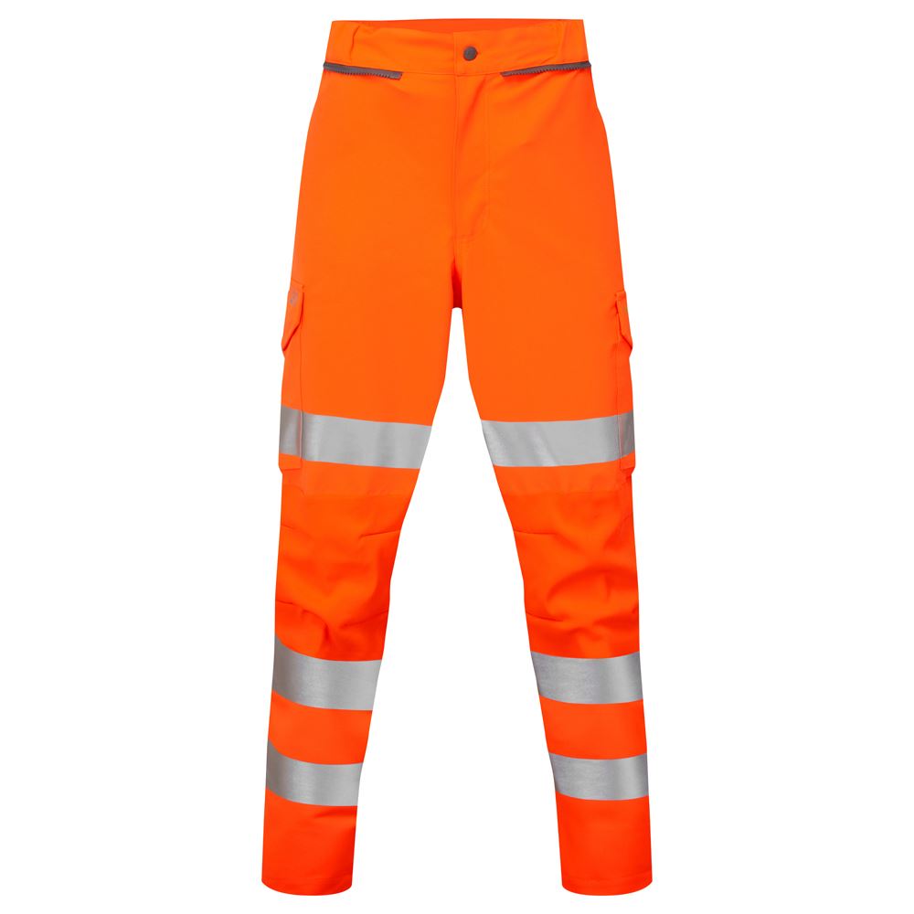Leo Workwear Honeychurch Leo Ecoviz 10Kx Performance+ Womens Breathable 2-Part Coverall Hi Vis Stretch