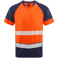Leo Workwear Forda Leo Ecoviz Performance+ Dual Colour T-Shirt