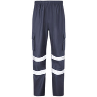 Leo Workwear Appledore Leo Ecoviz 4K Cargo Overtrouser Waterproof Reflective
